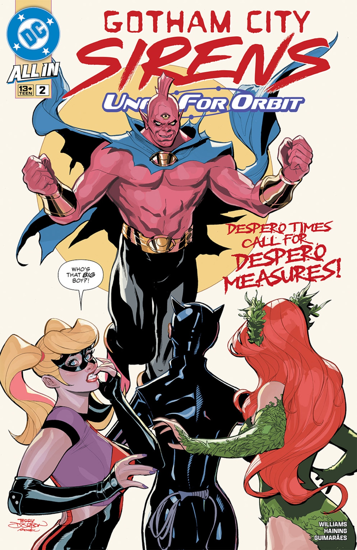 GOTHAM CITY SIRENS: UNFIT FOR ORBIT #2