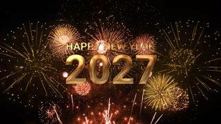 Happy New Year 2027 Celebration